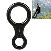 Climbing Rescue Figure 8 Descender Rappelling Gear Belay Device(Black), TP8601P (Black), TP8601P (Silver), TP8601P (Red), TP8601P (Blue), TP8601P (Gold), TP8601P (Orange), TP8601P (Dark Gray)