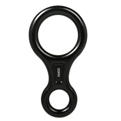 Climbing Rescue Figure 8 Descender Rappelling Gear Belay Device(Black), TP8601P (Black), TP8601P (Silver), TP8601P (Red), TP8601P (Blue), TP8601P (Gold), TP8601P (Orange), TP8601P (Dark Gray)