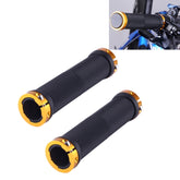 OQSPORT 2 PCS Bike Hand Grips Bilateral Lock Straight Barrel MTB Bicycle Anti-slip Handlebar Grips, OQSPORT, 801