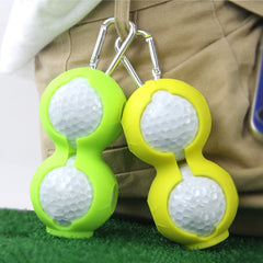 2 PCS Golf Silicone Double-ball Protective Sleeve, 2PCS Sleeve Pink, 2PCS Sleeve Dark Blue, 2PCS Sleeve Green, 2PCS Sleeve Red, 2PCS Sleeve Rose Red, 2PCS Sleeve Yellow, 2PCS Sleeve Black, 2PCS Sleeve Bright Yellow