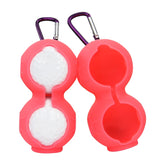 2 PCS Golf Silicone Double-ball Protective Sleeve, 2PCS Sleeve Pink, 2PCS Sleeve Dark Blue, 2PCS Sleeve Green, 2PCS Sleeve Red, 2PCS Sleeve Rose Red, 2PCS Sleeve Yellow, 2PCS Sleeve Black, 2PCS Sleeve Bright Yellow