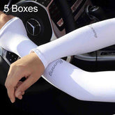 5 Boxes New Style Ice Silk Sleeves Fresh and Cool UV Protection Oversleeve, Ordinary Style, Ordinary Style
