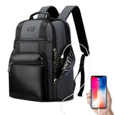 Bopai 851-014318 Fashion Outdoor Breathable Waterproof Anti-theft Three-layer Large Capacity Double Shoulder Bag,with USB Charging Port, Size: 31x17x44cm, 851-014318