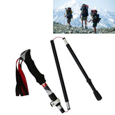 5 Node Portable Foldable Aluminium Alloy Alpenstocks Trekking Poles, Folding Length : 28.5CM, Folding Length : 28.5CM (Black), Folding Length : 28.5CM (Green), Folding Length : 28.5CM (Blue), Folding Length : 28.5CM (Red)