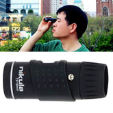 Nikula 7*18 Portable Professional High Times High Definition Dual Focus Zoom Monocular Pocket Telescope, 7x18