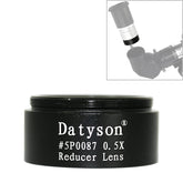 Datyson 5P0087 Fine Thread Astronomical Telescope Accessories 1.25 inch 0.5X Defocusing Lens Reducer, 5P0087 Fine Thread