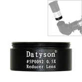 Datyson 5P0092 Coarse Threaded Astronomical Telescope Accessories 1.25 inch 0.5X Reduced Focus Lens Reduced Power Lens, 5P0092 Coarse Threaded