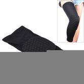 1 PC Beehive Shaped Sports Collision-resistant Lycra Elastic Knee Support Guard, Long Version, Size: L, L
