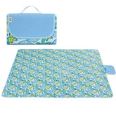Portable Outdoor Widen Camping Mat Waterproof Oxford Cloth Foldable Lawn Moisture-proof Mat, Size: 145*180cm, Random Color and Style Delivery, Size: 145x180cm