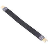 10Gbps Double USB-C / Type-C Soft Flat Data Transmission Fast Charging Cable, Double USB-C / Type-C
