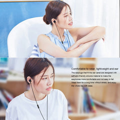 USB-C / Type-C Interface In-ear Woven Wire-controlled Earphone for Samsung Phones, Cable Length: 1.1m
