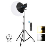 PULUZ 220V 120W Studio Video Light + 2.8m Light Holder + 65cm Foldable Lantern Softbox Photography Kit, 120W 2700K-6500K Light 2.8m Light Holder Kit UK Plug, 120W 2700K-6500K Light 2.8m Light Holder Kit US Plug