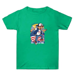 Summer Baggy Cotton Short Sleeve T-shirt Custom Made Print On Your Demand, Size: S, S