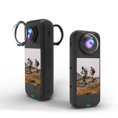 For Insta360 X4 Air PULUZ Rotation Optical Glass Lens Guard Protective Cover, For Insta360 X4 Air
