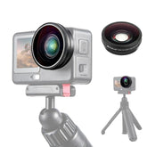 For DJI Osmo Action 6 PULUZ FOV Boost Lens 185 Degree Wide Angle Lens, For DJI Osmo Action 6