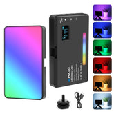 PULUZ Pocket 140 LEDs RGB Full Color Beauty Fill Light Handheld Photography LED Light, 140 LED