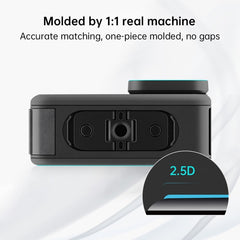 For GoPro HERO13 Black PULUZ 3 in 1 Lens and Front Back Screen 9H 2.5D Tempered Glass Film, For GoPro HERO13 Black