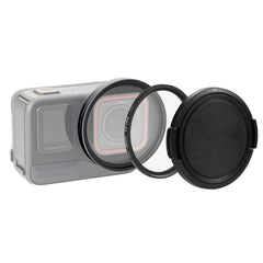 For Insta360 Ace Pro PULUZ 52mm UV Lens Filter Adapter Ring with Lens Cover, For Insta360 Ace Pro Filter Adapter Ring