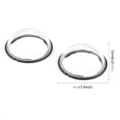 For Insta360 X4 PULUZ Rotation PC Lens Guard Protective Cover, For Insta360 X4 PC Lens Guard