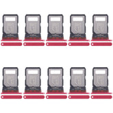 For Motorola Edge 30 Fusion XT2243-1 10pcs Original SIM Card Tray + SIM Card Tray, For Motorola Edge 30 Fusion