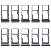 For Motorola Moto G 2022 10pcs Original SIM + Micro SD Card Tray, For Motorola Moto G 2022(10pcs)