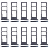 For Motorola Moto G6 10pcs Original SIM Card Tray + SIM Card Tray + Micro SD Card Tray, For Motorola Moto G6