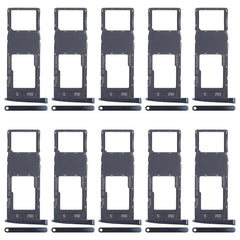 For Motorola Moto G6 Plus 10pcs Original SIM + Micro SD Card Tray, For Motorola Moto G6 Plus