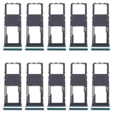 For Motorola Moto G04 10pcs Original SIM Card Tray + Micro SD Card Tray, For Motorola Moto G04(Original)