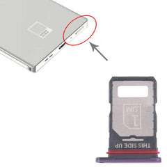 For Motorola Edge 60 Pro 10pcs Original SIM Card Tray + SIM Card Tray, For Motorola Edge 60 Pro