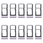 For OPPO A80 5G CPH2639 10pcs Original SIM Card Tray + SIM Card Tray / Micro SD Card Tray, For OPPO A80 5G(Original), For OPPO A80 5G (Original)