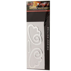 3D Car Sticker, Wings Pattern (Size: 15.7cm x 5.5cm), Demon Pattern (Size: 15cm x 5.5cm), Crab Pattern (Size: 10cm x 8cm), Angel Wings (Size: 16cm x 5.5cm), Footprint Pattern (Size: 7cm x 6cm), Rose Pattern (Size: 10.5cm x 8cm)