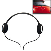 Headphone Pattern Auto Emblem Logo Decoration Car Sticker, Size: 16cm x 16cm (approx.)