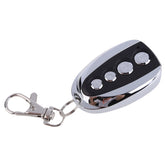 433MHz 12V Metal 4 Keys Duplicator Remote Control (Black + Silver), 433MHz 4 Keys Duplicator