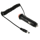 5.5 x 2.1mm 12V 3A Car Truck Bus Power Supply Adapter Charger Cable with Switch, 5.5 x 2.1mm