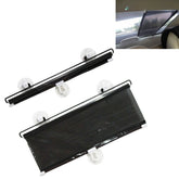 Retractable Car Window Sun Shade for Automobile Back Windshield, Size: 125cm x 45cm, Random Color Delivery, 125cmx 45cm