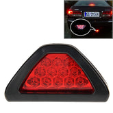 12-LED Rear Tail Warning Brake Light for DC 12V Cars, 12-LED Red Light