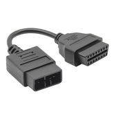 9 Pin to 16 Pin OBDII Diagnostic Cable for Subaru, 9 Pin to 16 Pin