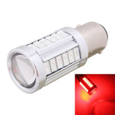 2PCS 1157/BAY15D 16.5W 1155LM 630-660nm 33 LED SMD 5630 Red Light Car Brake Light Lamp Bulb for Vehicles , DC12V, 1157