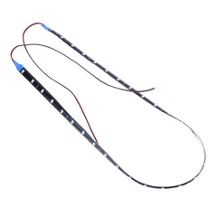 10 PCS 60cm 30 LED Waterproof Flexible Car Strip Light, DC 12V, 60cm