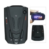 V7 Car Anti-Police Radar Detector 360 Protection Defense Laser Detection, Built-in Russian & English Voice Broadcast, V7 (Black), V7 (Dark Blue)