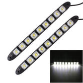2 PCS 4.5W 9 LED SMD 5050 Flexible Snake LED Car Daytime Running Lights, DC 12V, 4.5W