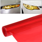 Protective Decoration Car Light Membrane /Lamp Sticker, Size: 100cm(L) x 40cm(W), Red, Purple