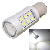 2PCS 1157/BAY15D 4.2W 630LM White Light 21 LED 2835 SMD Car Brake Light Steering Light Bulb, DC 12V, 1157