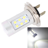 2 PCS H7 4.2W 630LM White Light 21 LED 2835 SMD Car Front Fog Light Lamp Bulb, DC 12V, H7