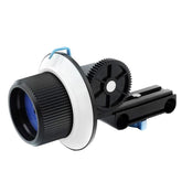 YELANGU YLG0103A F1 Upgraded Version Follow Focus with Adjustable Gear Ring Belt for Canon / Nikon / Video Cameras / DSLR Cameras, YLG0103A
