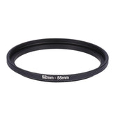52mm-55mm Lens Stepping Ring, 52mm-55mm