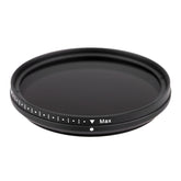 52mm ND Fader Neutral Density Adjustable Variable Filter ND 2 to ND 400 Filter, 52mm