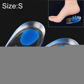 Women Silicone Gel Comfort Heel Cups Pads Half Pads, Size: S, 1 Pair, Blue, 1 Pair