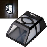 2 LED Fence Lamp Solar Wall Mounted Light, S-LED-3090W, S-LED-3090WW