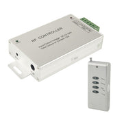 12A RF Audio Controller for RGB LED Strip Remote Controller(Silver), 12A